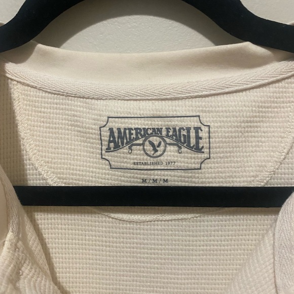 American Eagle Unisex long sleeve waffle knit - Picture 2 of 4